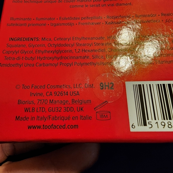 TOO FACED RARE COLLECTABLE DIAMOND LIGHT HIGHLIGHTER, NWT - Picture 8 of 8